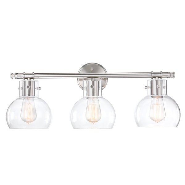 3-Light 24.61" Bathroom Vanity Light Fixtures